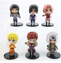 Hot 12pcs/set  Naruto Anime Figures Toys Dolls Kid Gift