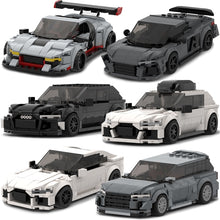 RS6 Avant R8 GT3 RS7 Speed Sports Car Building Blocks Toy