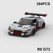 RS6 Avant R8 GT3 RS7 Speed Sports Car Building Blocks Toy