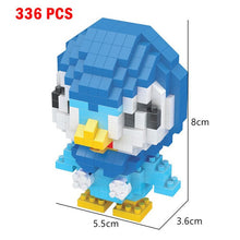 Small Building Blocks Cartoon Animals