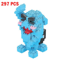 Small Building Blocks Cartoon Animals