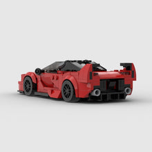 Building blocks car red color