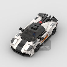 White toy car Lego