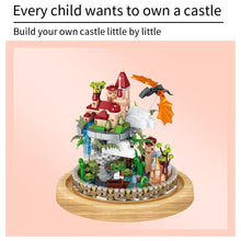 Mini Castle Building Blocks With Dust Cover